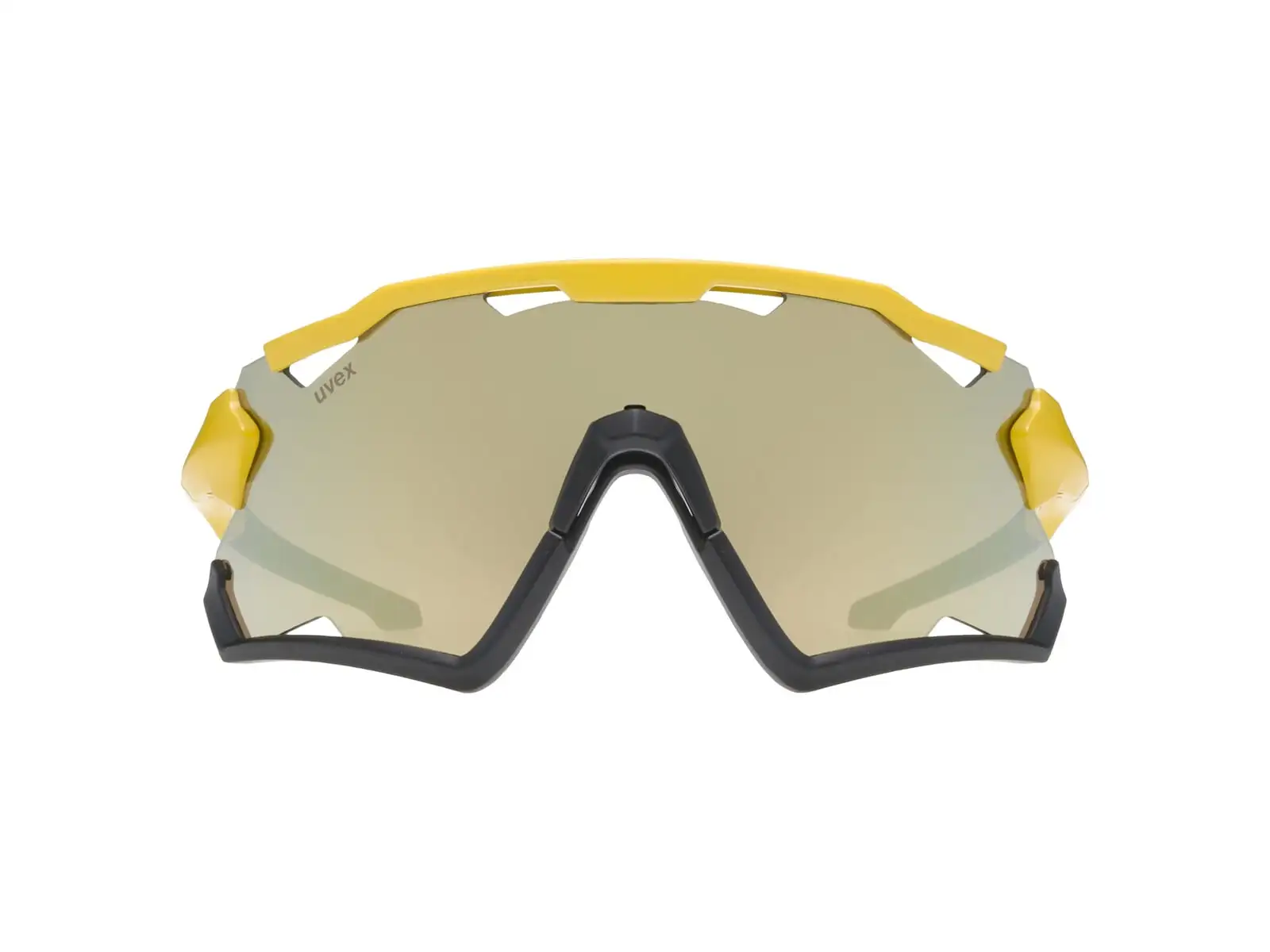 Uvex Sportstyle 228 Fahrradbrille Sunbee Black Mat/Mirror Yellow