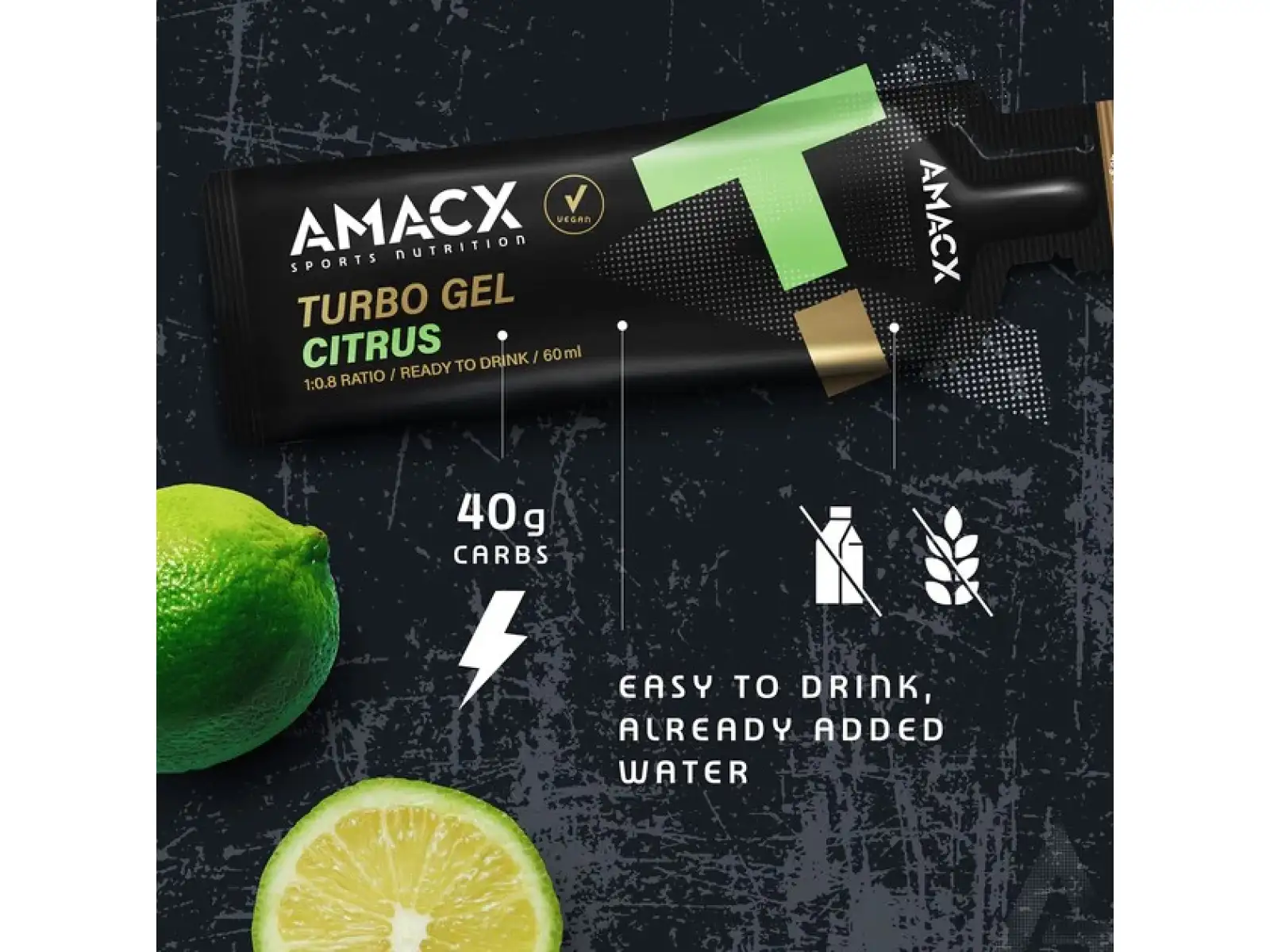 Amacx Turbo Gel Citrus - 60 ml