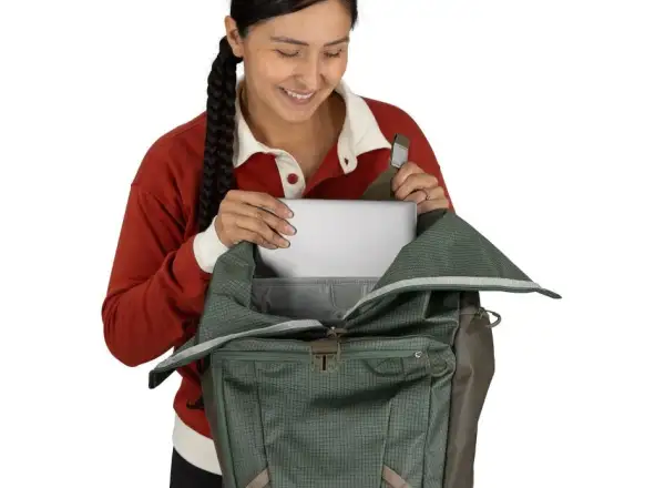 Auf Lager Neuheit Osprey Transporter Roll Top Rucksack Pine Leaf