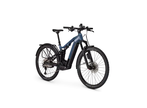 Focus Thron2 6.9 EQP ABS DI E-Mountainbike Stoneblue Glossy / Magicblack Glossy