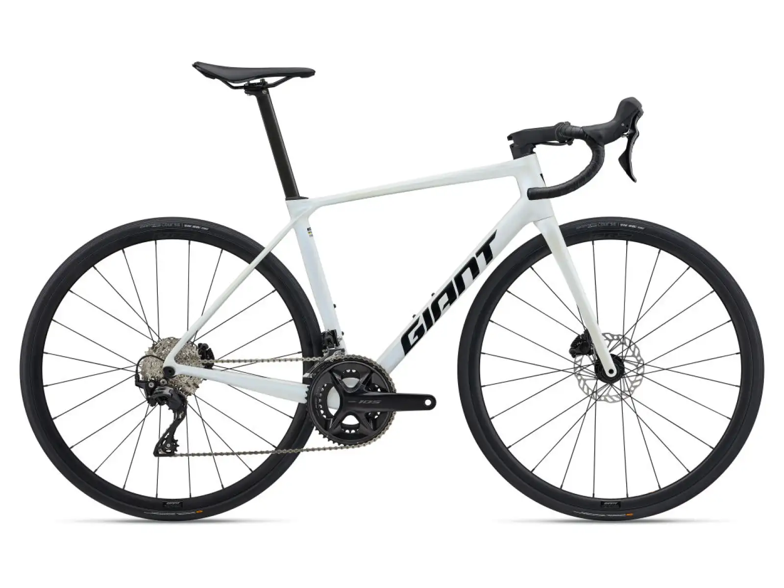 Giant TCR Advanced 2 KOM Rennrad Illusion White