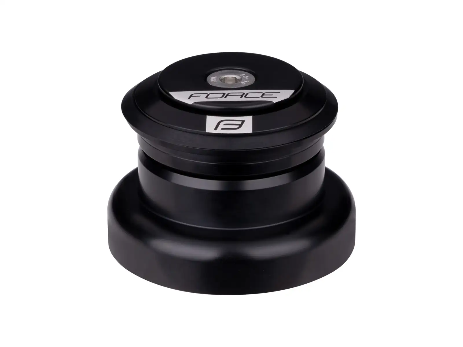 Force Ahead 1 1/8" semi-integriertes Steuersatz Tapered Schwarz