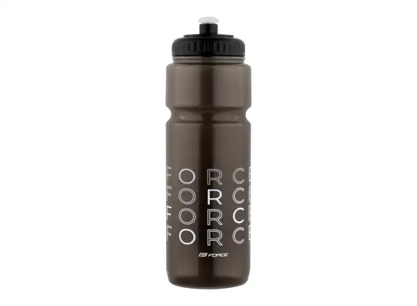 Force Enjoy Fahrradflasche 750 ml transparent schwarz/weiß