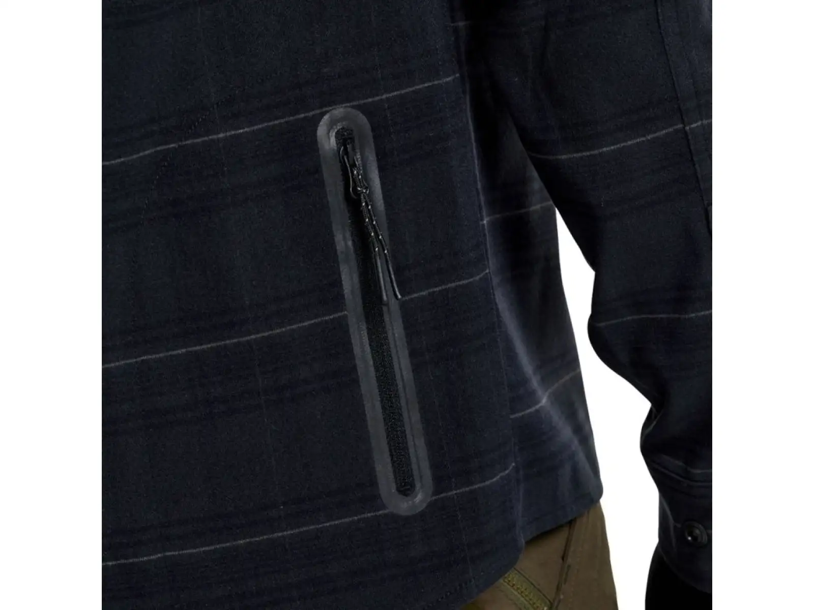 Troy Lee Designs Grind Flannel Herrenhemd Plaid Carbon