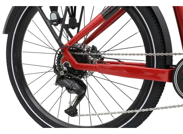 APACHE Rio Grande 3 MX 720 Wh Tiefeinsteiger E-Bike rot