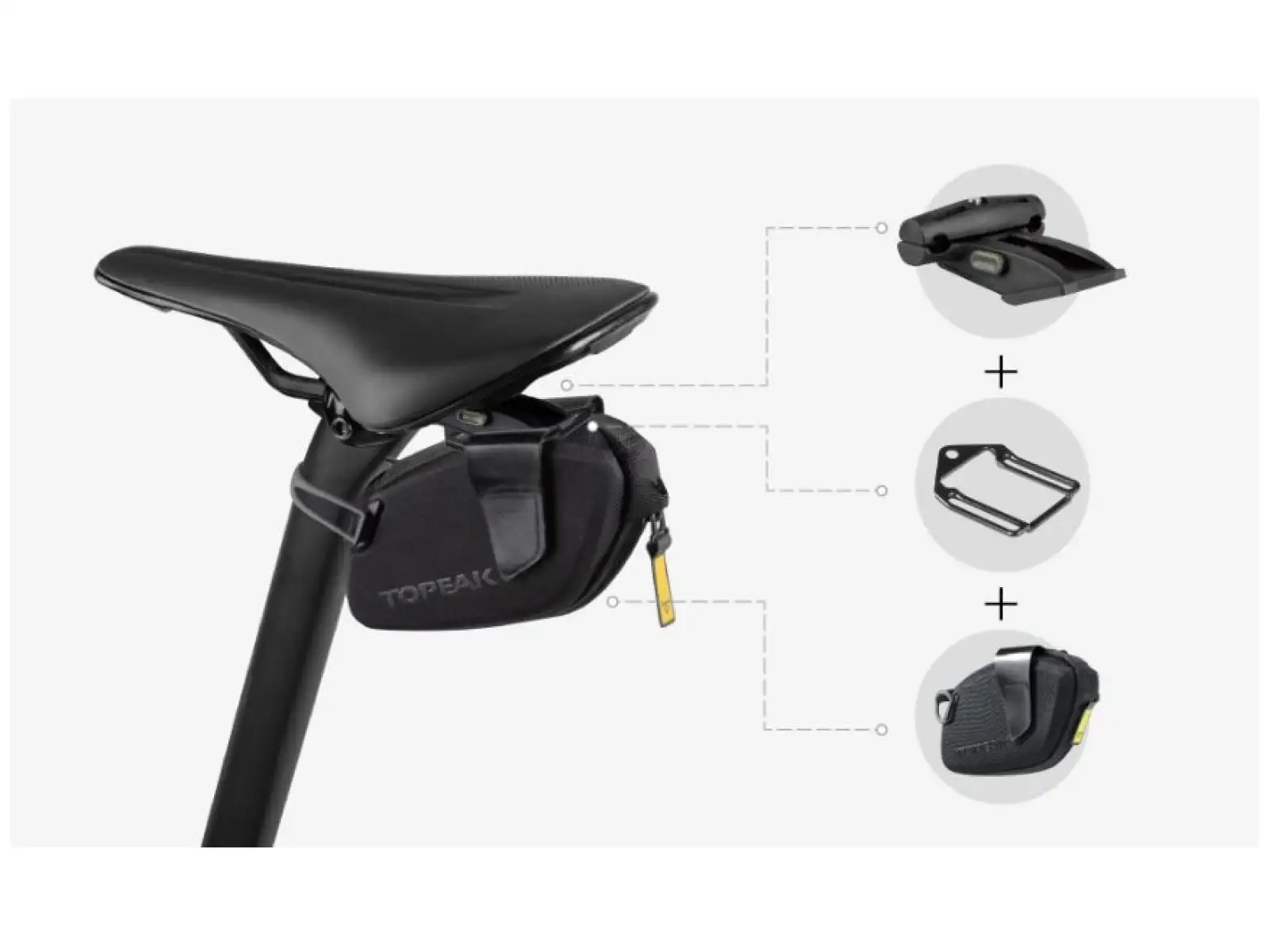 Topeak Duo Fixer Sattelhalterung schwarz