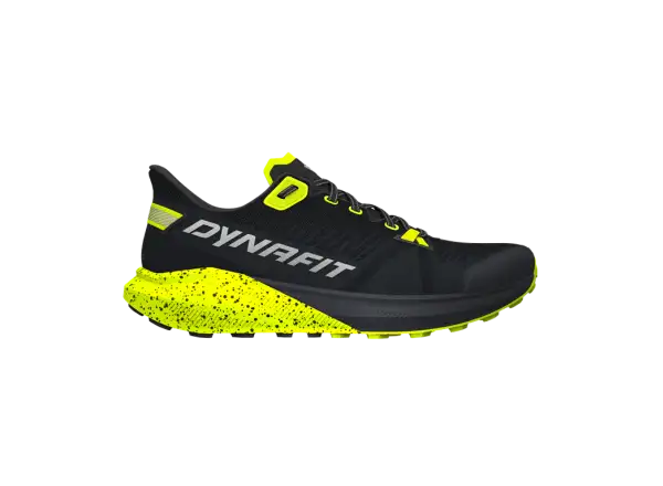 Dynafit Trail Reflective Herren-Laufschuhe Black Out/Fluo Yellow
