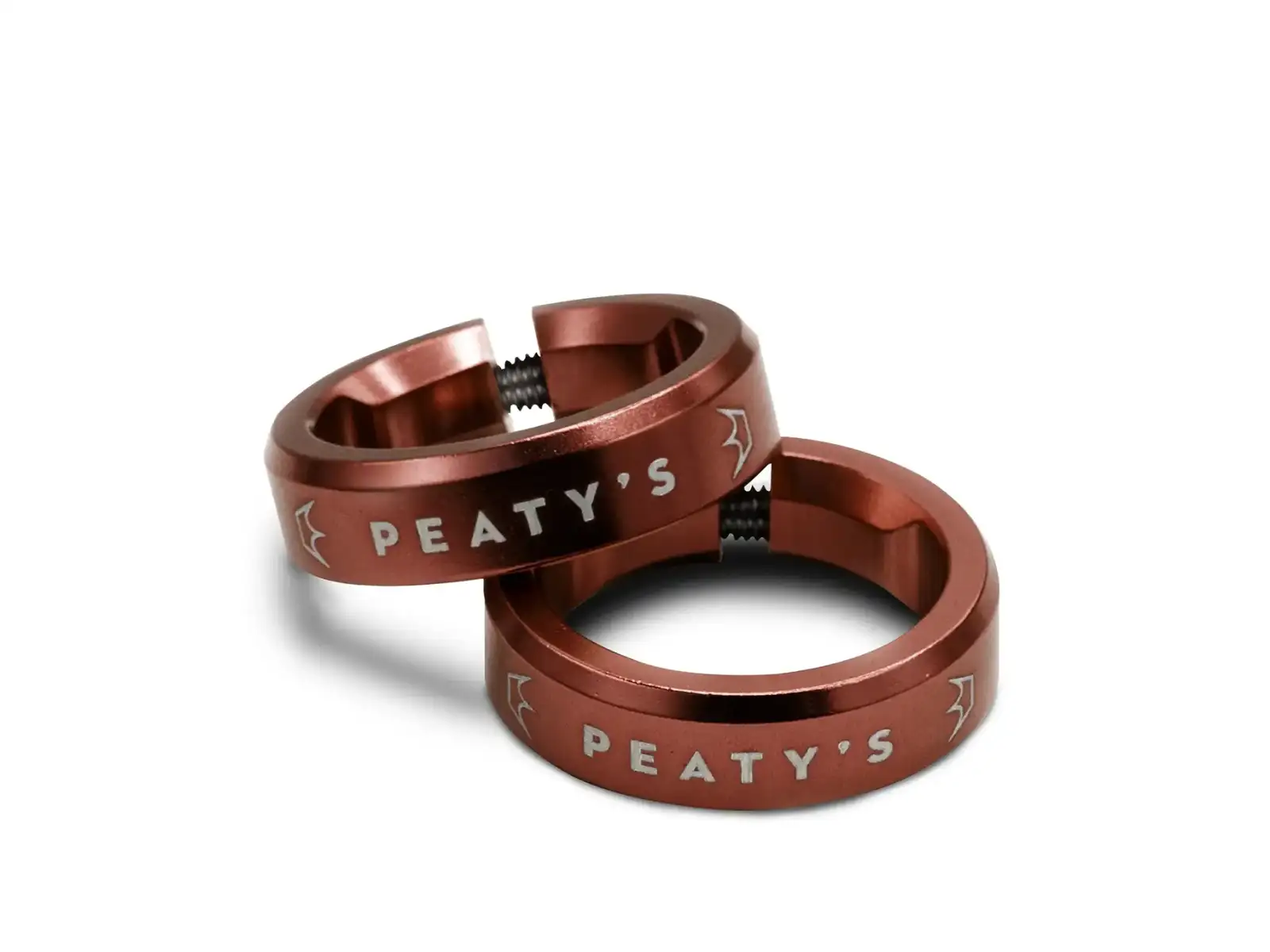 Peatys Monarch Lock Ring Griffklemme Rot