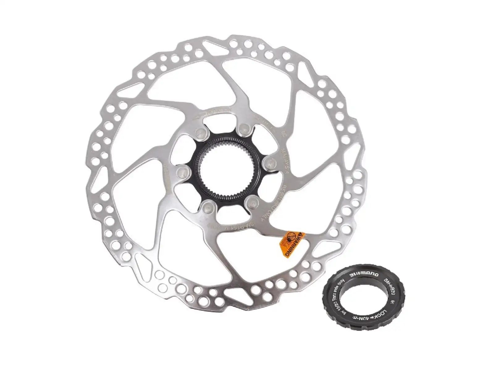 Shimano Deore SM-RT54 CL Bremsscheibe 180 mm Externe Verzahnung