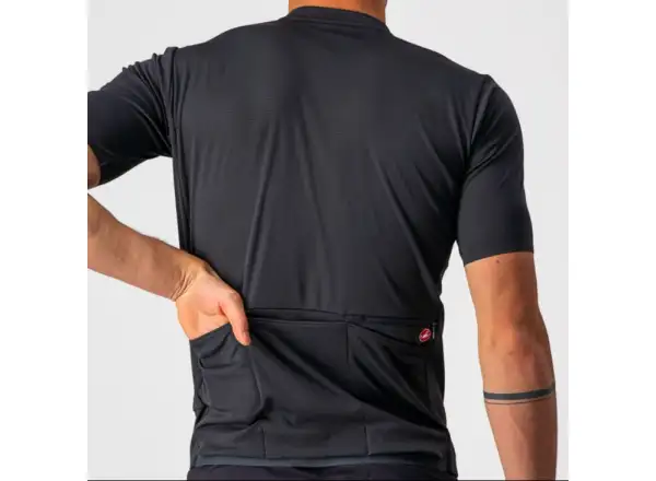 Castelli Unlimited AR Herren-Trikot Kurzarm Dunkelgrau