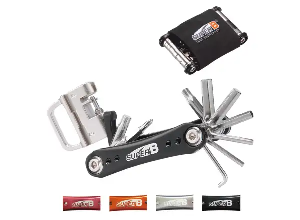 Super B TB-FD20 Multitool 18in1 schwarz