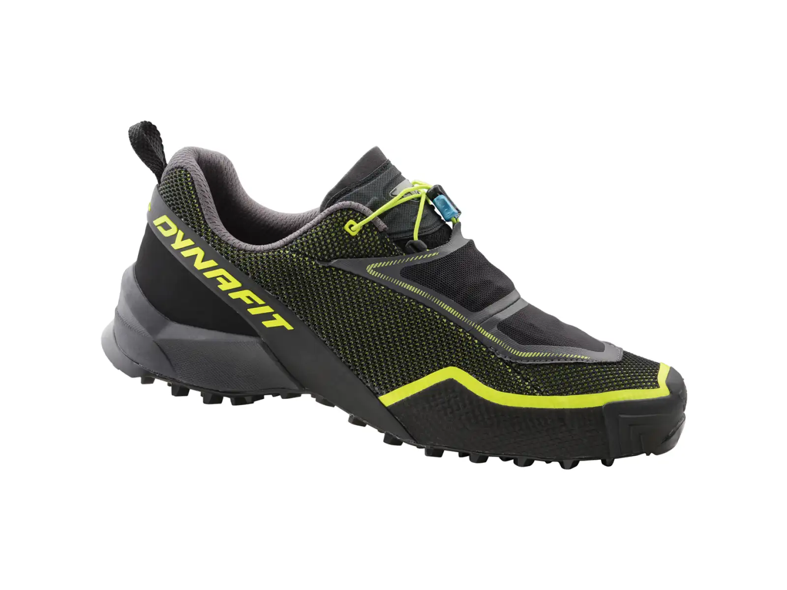 Dynafit Speed MTN M Herren-Laufschuhe Schwarz/Fluo Gelb