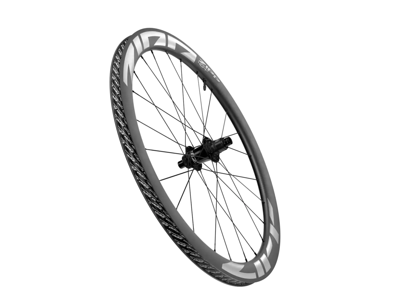 Zipp 404 S Carbon Tubeless CenterLock A1 hinteres eingespeichtes Laufrad Sram XDR Freilaufkörper white