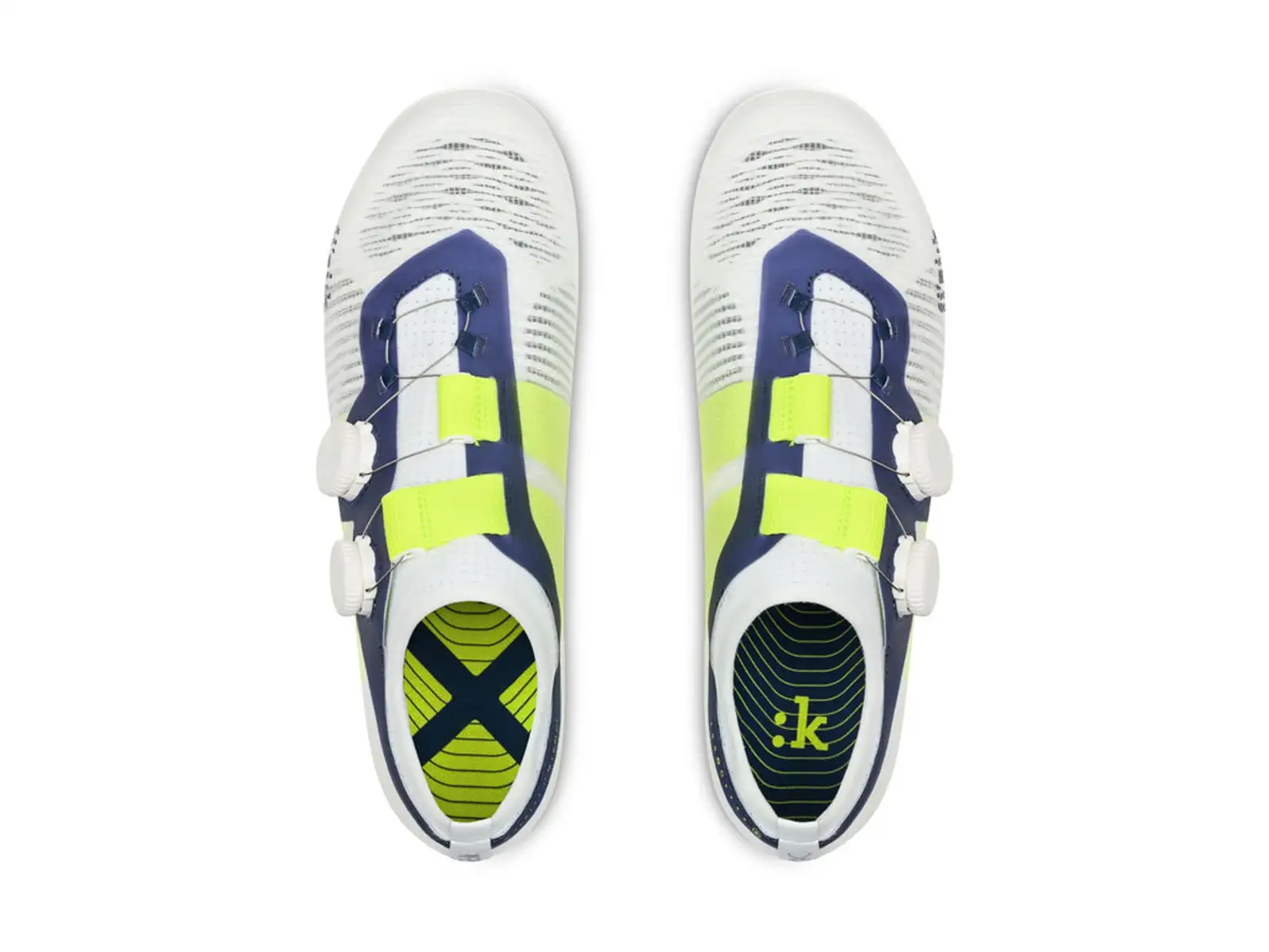 Fizik Rennradschuhe – Vento Vega Carbon White/Yellow