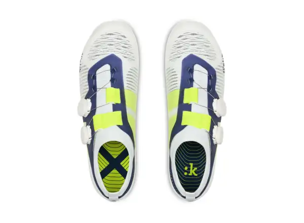 Fizik Rennradschuhe – Vento Vega Carbon White/Yellow