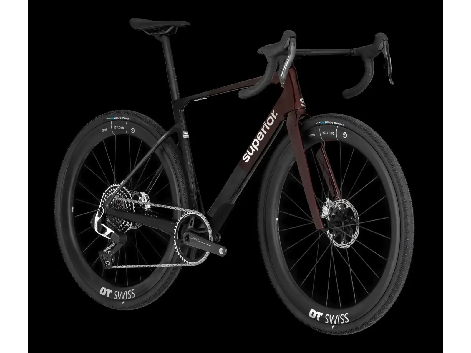 Superior XR 9.9 LTD Gravelrad Matte Carbon/Gloss Red