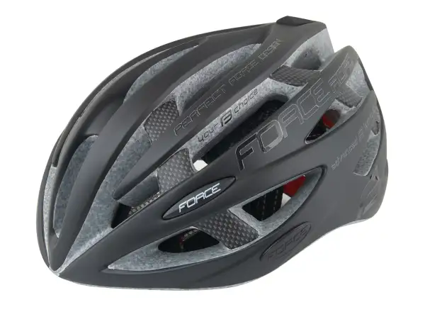 Force Road Helm schwarz matt/glänzend