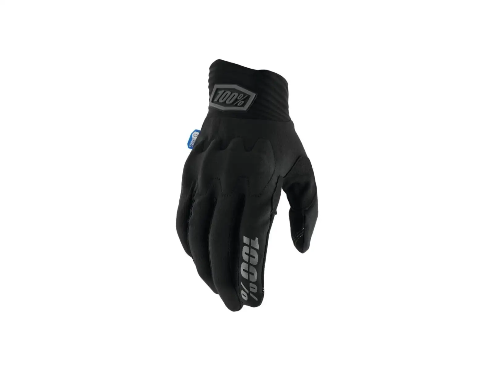 100% Cognito Smart Shock Herrenhandschuhe Black