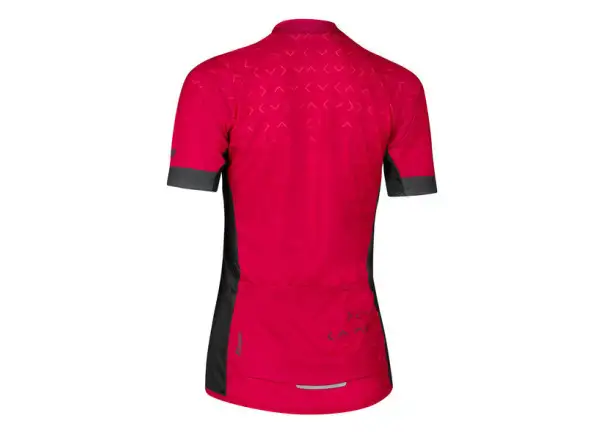 Etape Fortuna Damen-Trikot Kurzarm magenta/schwarz