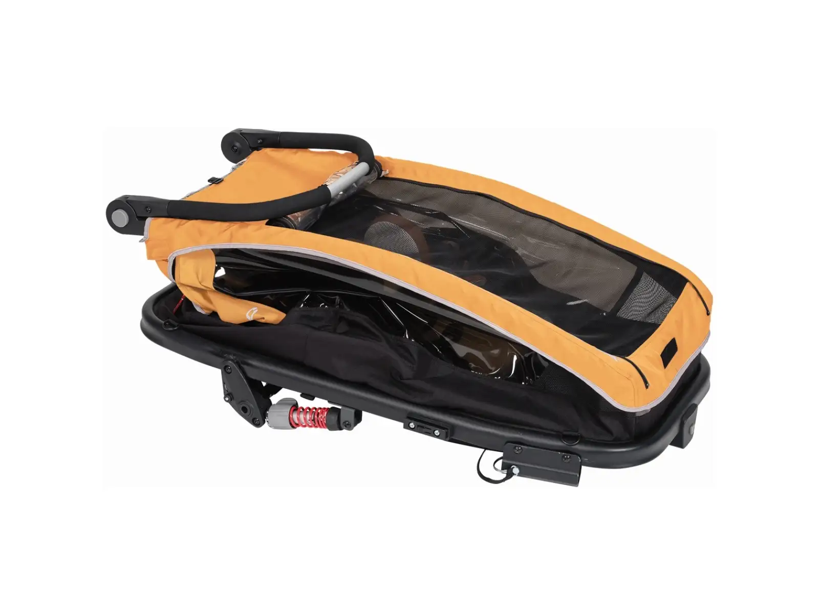 XLC MONOs BS-C09 Kinderanhänger 20" Ringelblume/Anthrazit