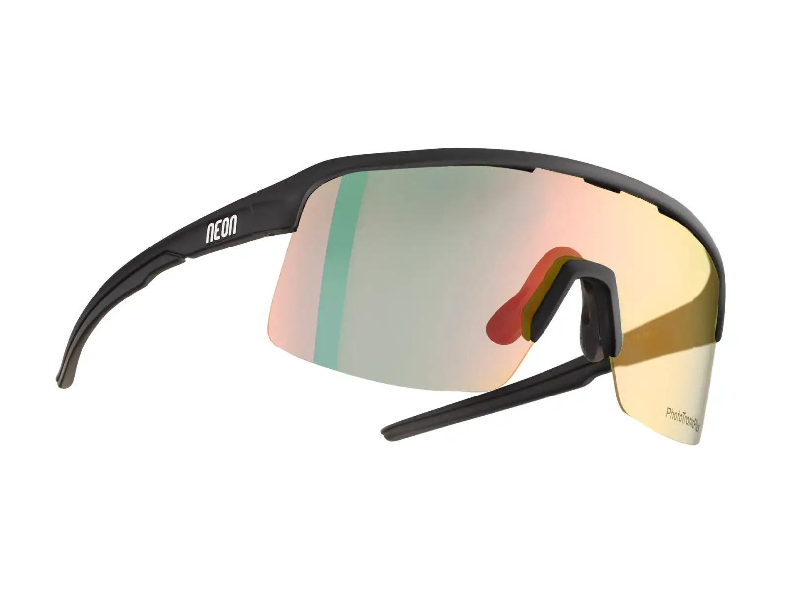 Neon Arrow 2.0 Brille Schwarz Matt/Photo Plus Rot