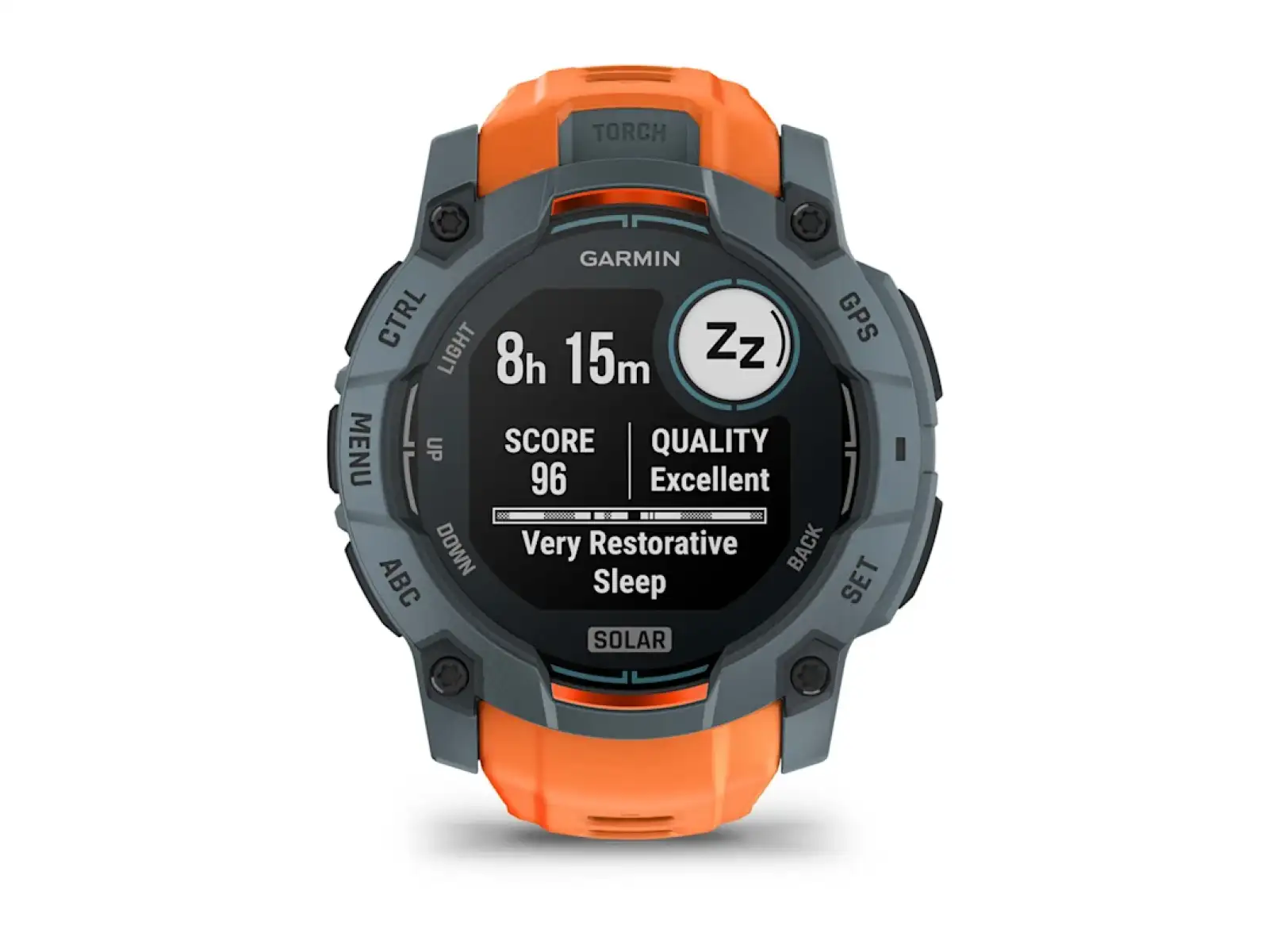 Garmin Instinct 3 Solar 50 mm Smartwatch Twilight/Solstice Band