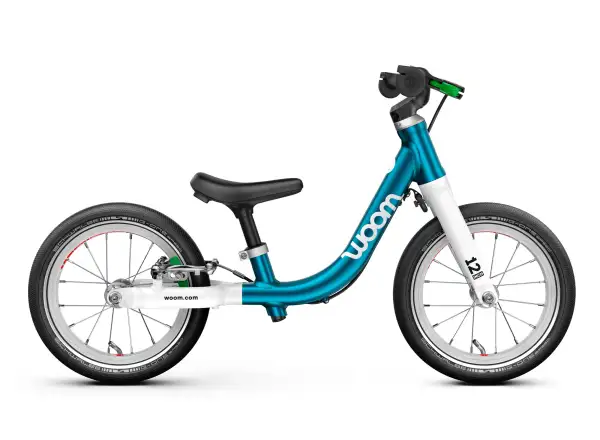 Woom GO 1 Metallic Blue 12 Kinderlaufrad