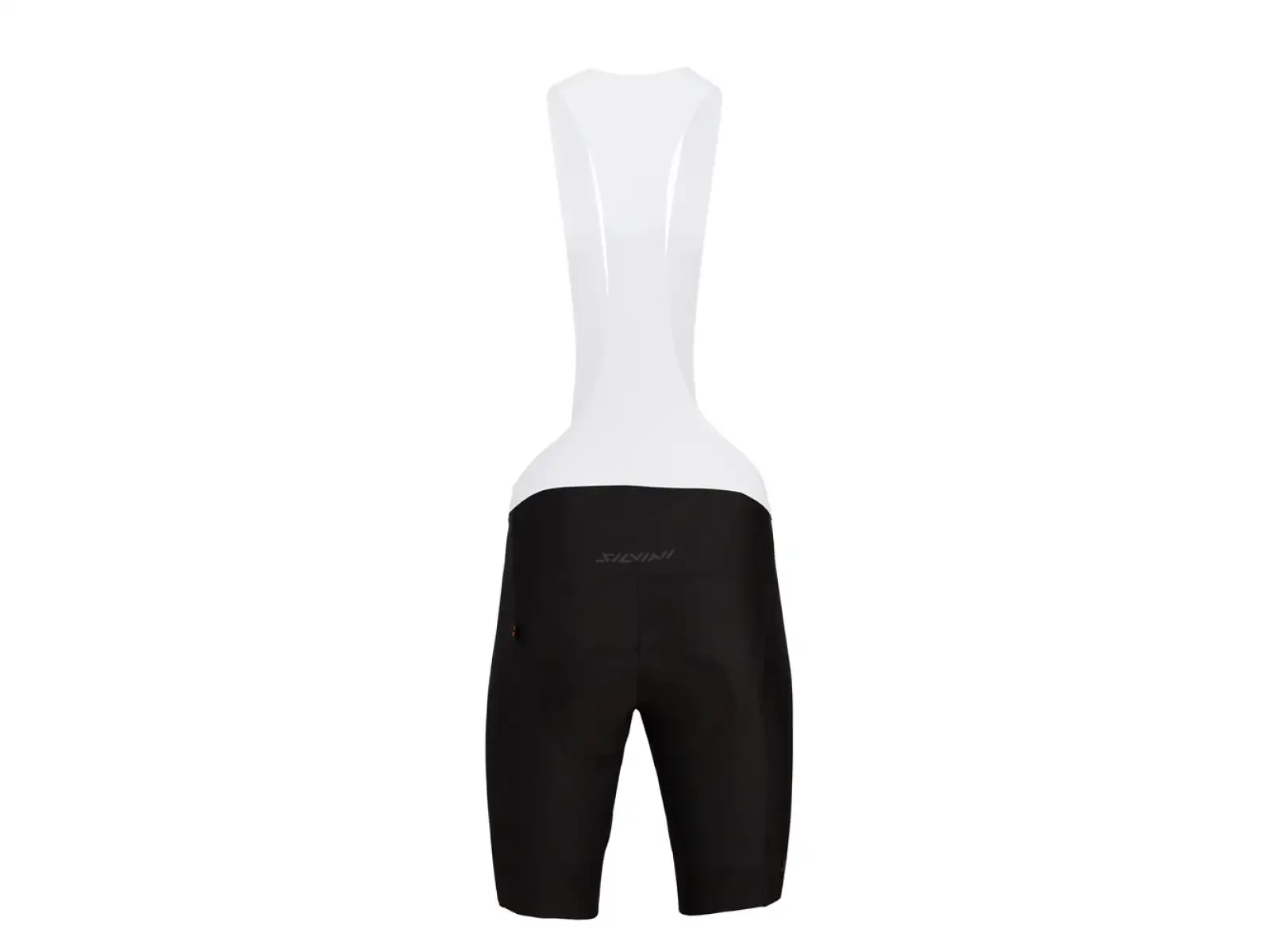 Silvini Santerno Damen Shorts mit Polster und Einsätzen in Schwarz/Weiß.