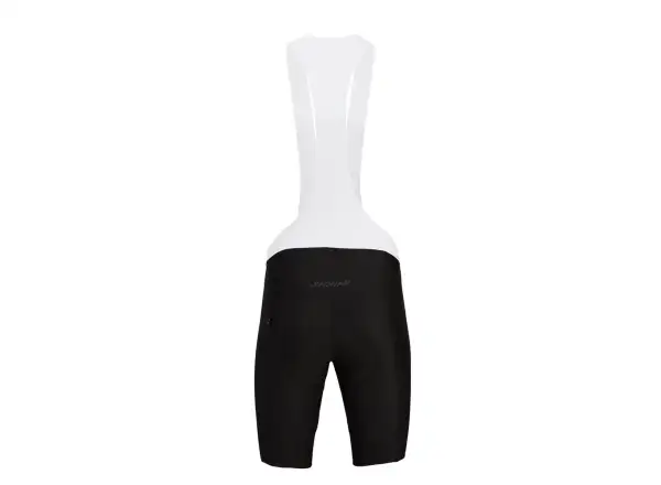 Silvini Santerno Damen Shorts mit Polster und Einsätzen in Schwarz/Weiß.