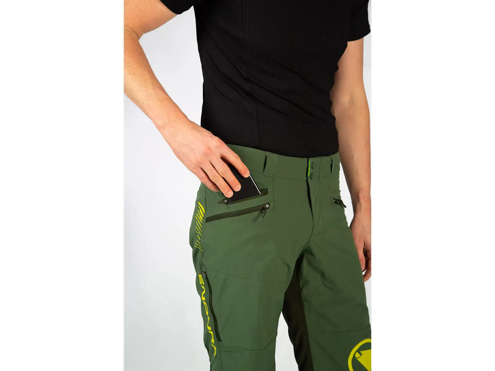 Endura SingleTrack II Herren Shorts Black