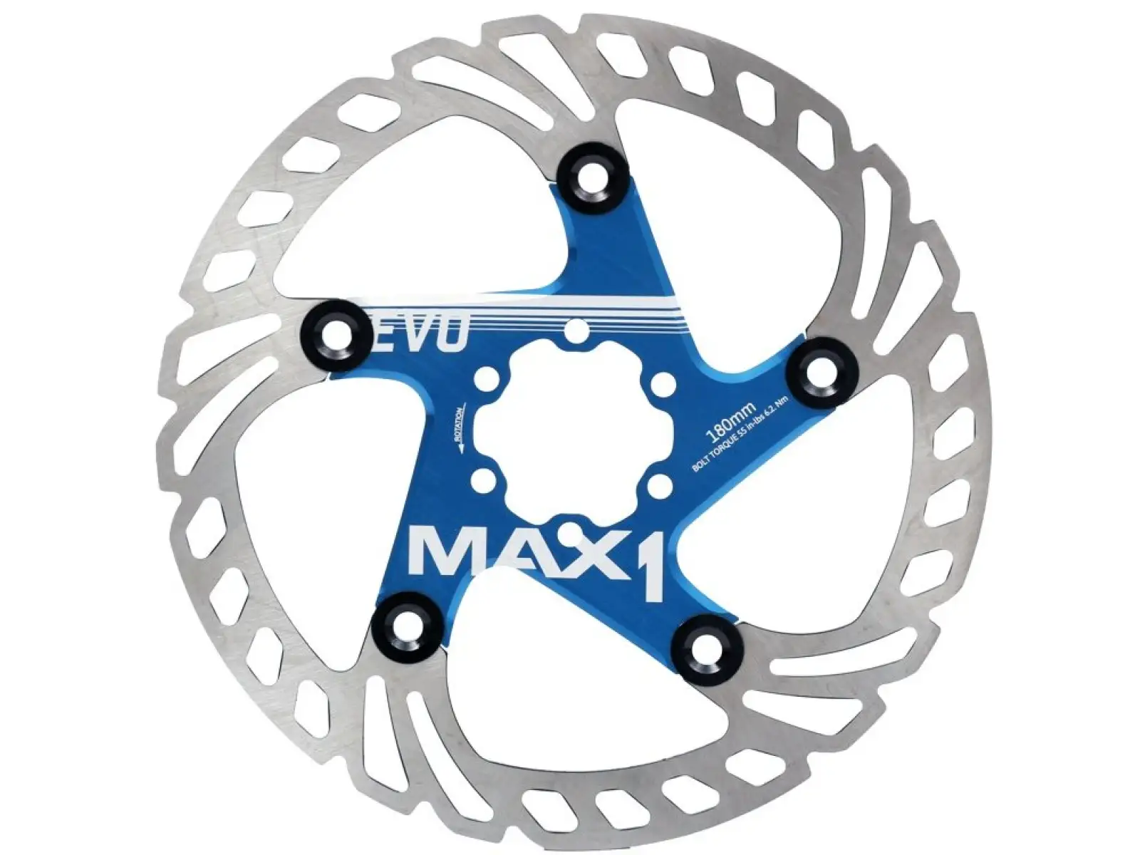MAX1 Evo Bremsscheibe 180 mm blau