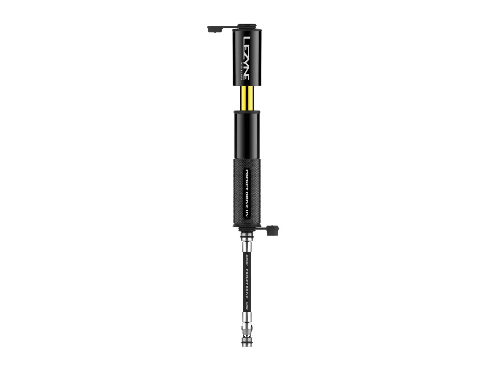 Lezyne Pocket Drive HV Pumpe Schwarz