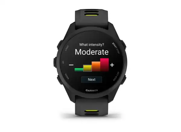 Garmin Forerunner 170 Black mit Armband Black/Amp Yellow