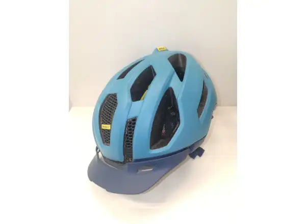 Fahrradhelm Mavic Echappée Trail Pro Damen Größe M blau/koralle