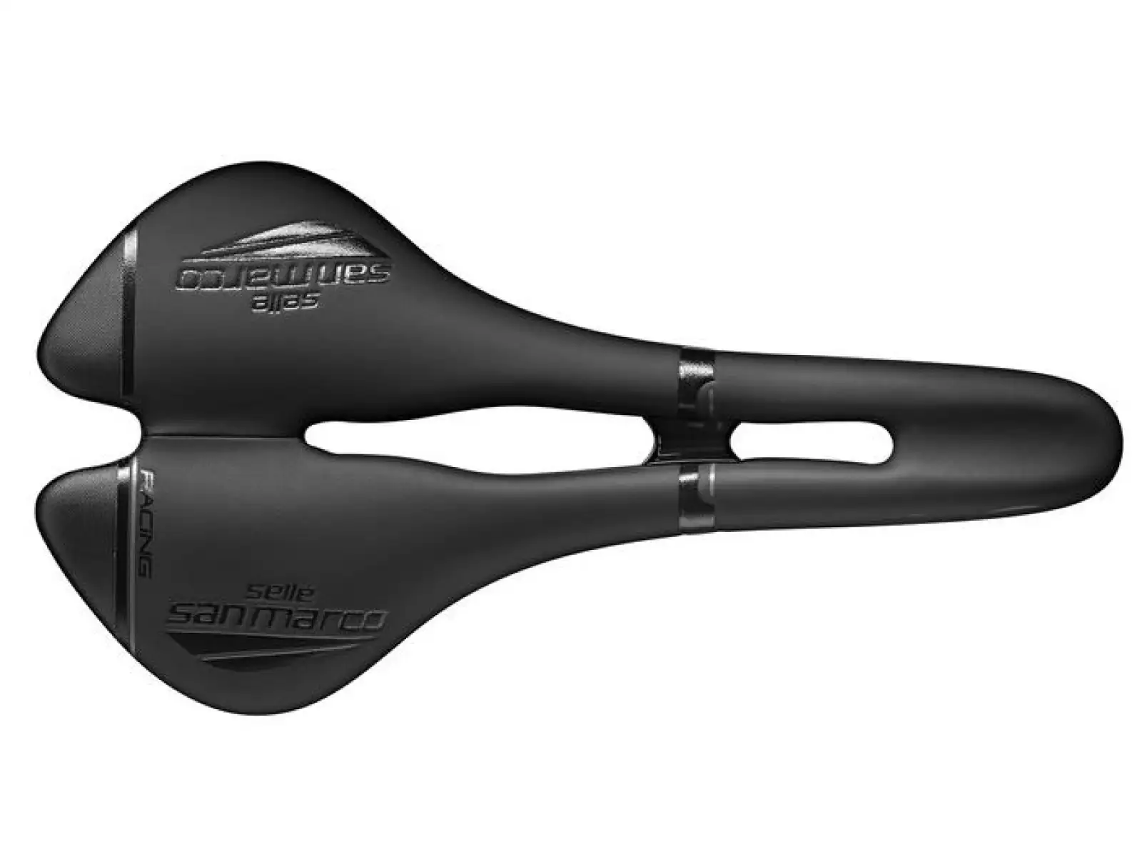 Selle San Marco Aspide Open-Fit Dynamic Wide Sattel Schwarz/Schwarz 2020