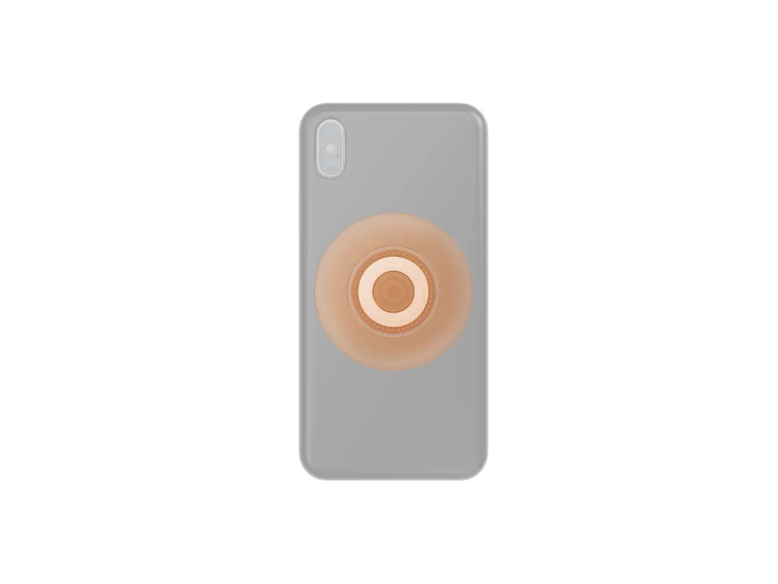 Fidlock Vacuum universeller magnetischer Halter - Aufkleber orange