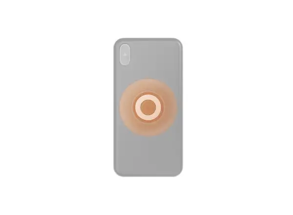 Fidlock Vacuum universeller magnetischer Halter - Aufkleber orange