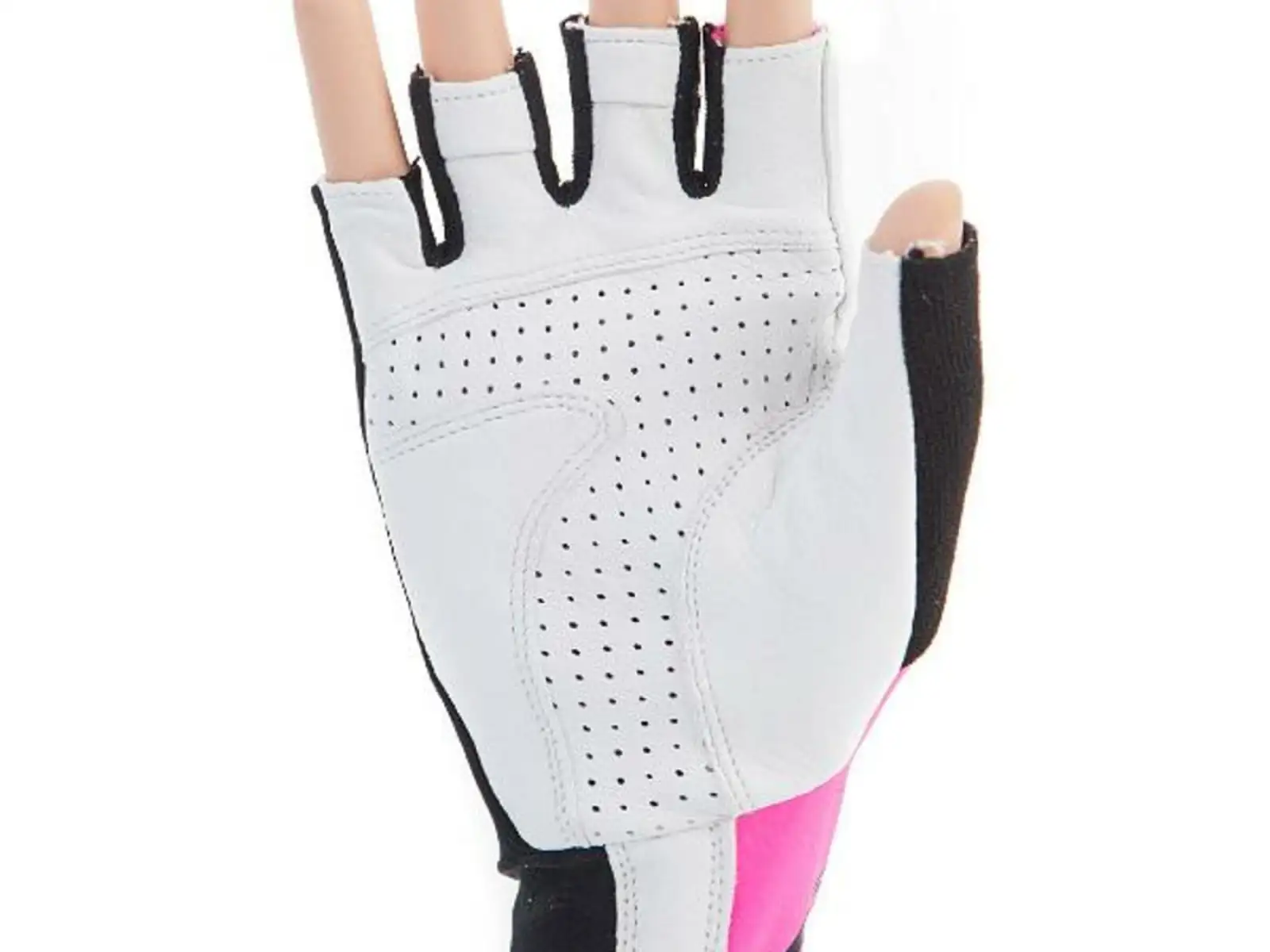 Crussis Handschuhe schwarz/pink fluo Größe XL