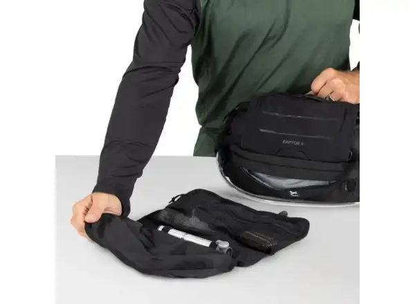 Osprey Raptor 4 Hüfttasche Pediment Grey