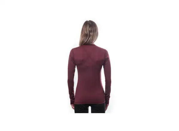 Sensor Merino Air Shirt Damen Langarm Rot
