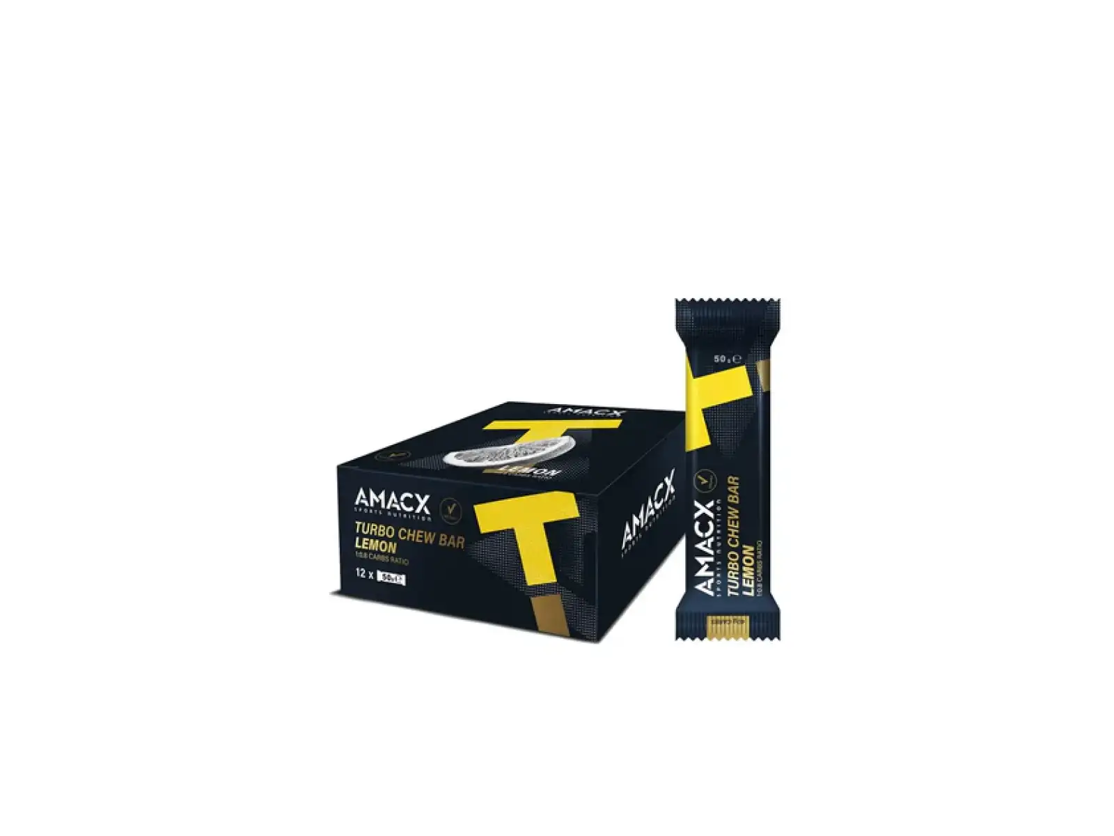 Amacx Turbo Chew Bar Energieriegel Lemon - 50 g