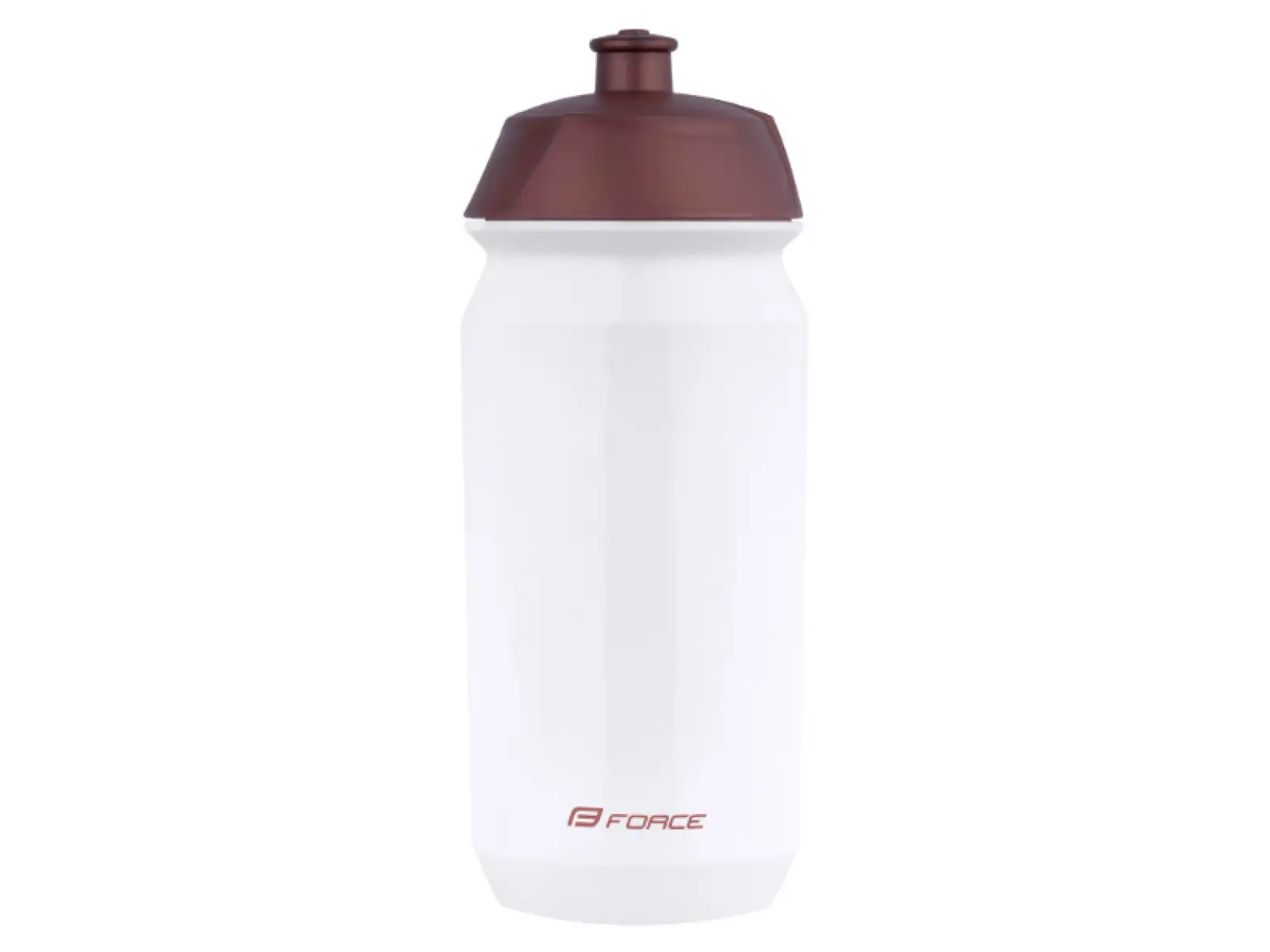 Force Ride Bike Fahrradflasche 500 ml weiß/bronze
