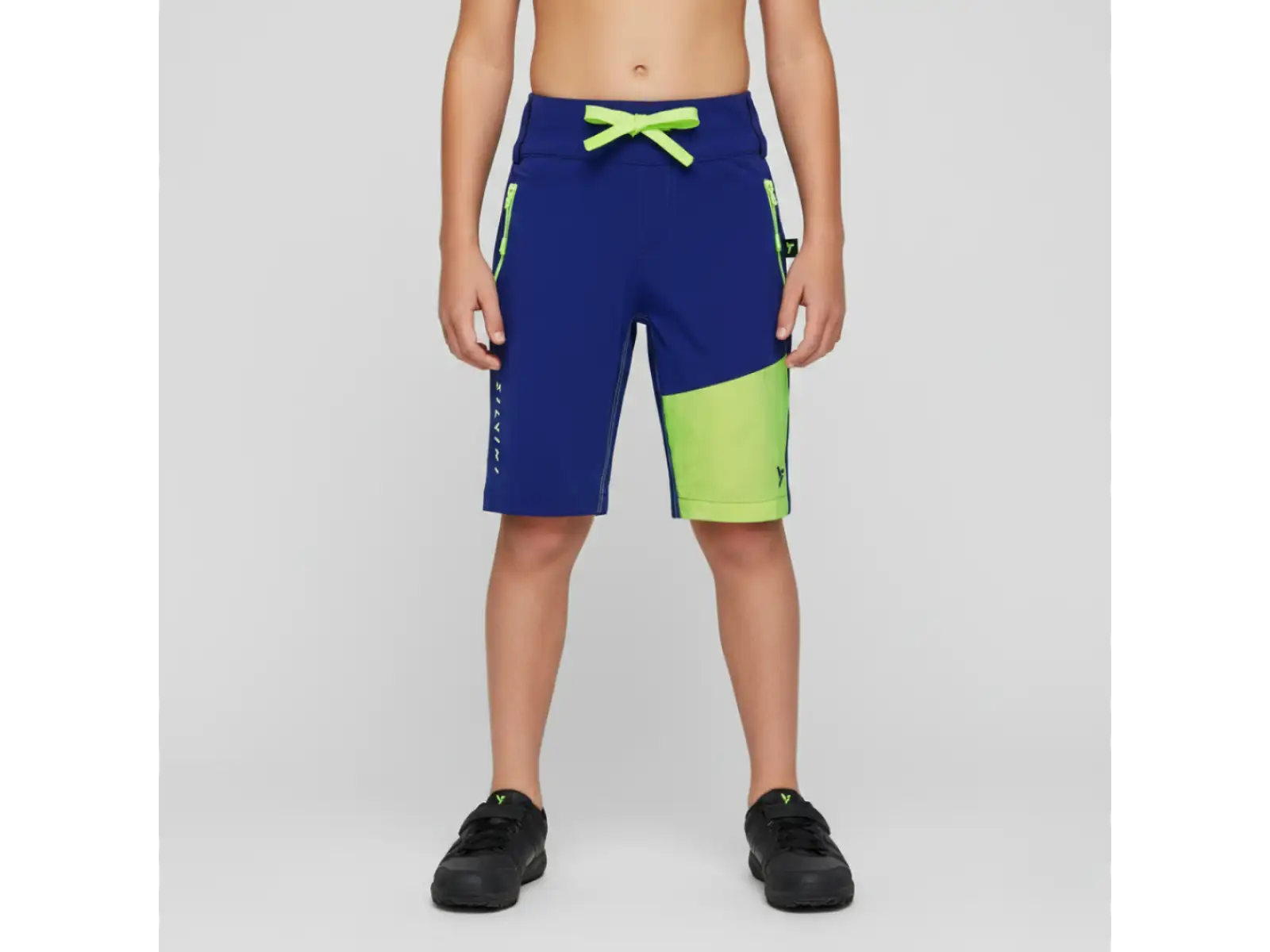 Silvini Acri Kinder-Shorts Blue/Neon