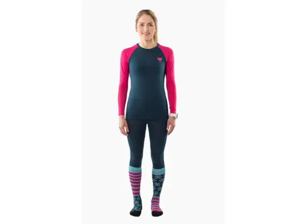Dynafit Tour Merino 3/4 Damen-Unterhosen Blueberry/Marine Blue