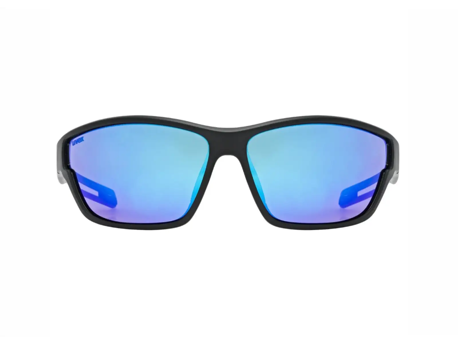 Uvex Sportstyle 806 Brille Black Matt/Mirror Blue