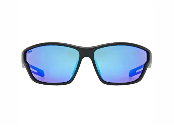 Uvex Sportstyle 806 Brille Black Matt/Mirror Blue