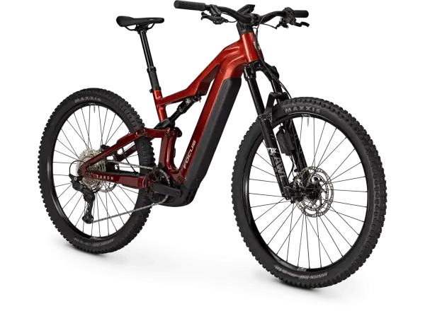 Focus THRON 9 800Wh vollgefedertes E-Bike Maroonred / Darkmaroon