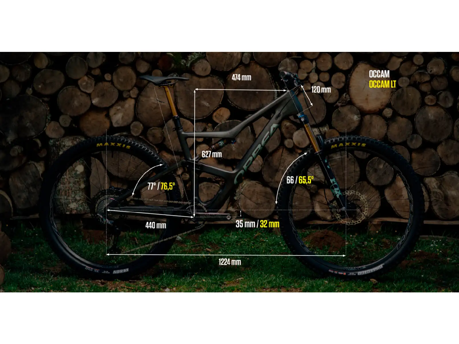 Orbea Occam M30 LT Mountainbike Infinity Green.