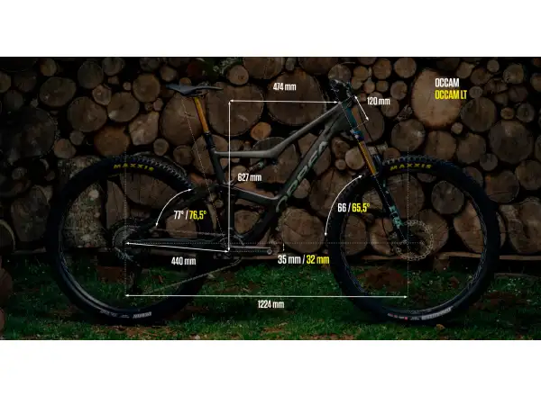 Orbea Occam M30 LT Mountainbike Infinity Green.
