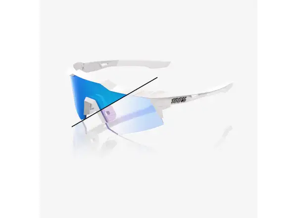 100 % Speedcraft Brille XS LE Bastille Blue Mirror Photochromic